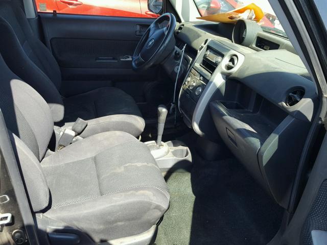 JTLKT324X50209694 - 2005 TOYOTA SCION XB შავი ფოტო 5