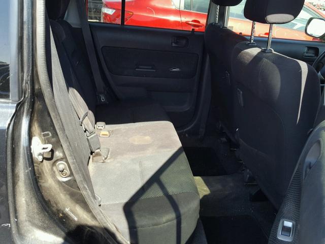 JTLKT324X50209694 - 2005 TOYOTA SCION XB შავი ფოტო 6