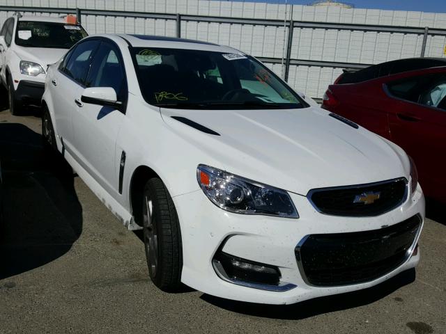 6G3F15RW4GL208910 - 2016 CHEVROLET SS WHITE photo 1