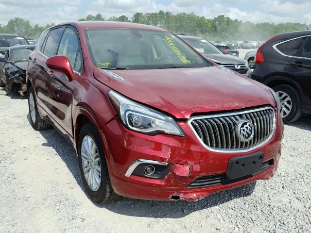 LRBFXASA0HD072403 - 2017 BUICK ENVISION P RED photo 1