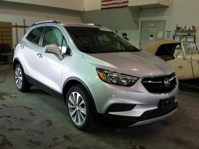 KL4CJASB7JB557129 - 2018 BUICK ENCORE PRE SILVER photo 1