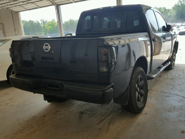 1N6BA0EJ0CN312038 - 2012 NISSAN TITAN S BLACK photo 4