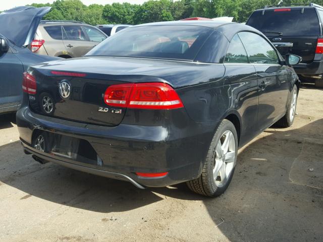 WVWFW7AH2CV001129 - 2012 VOLKSWAGEN EOS LUX 黑色 照片 4