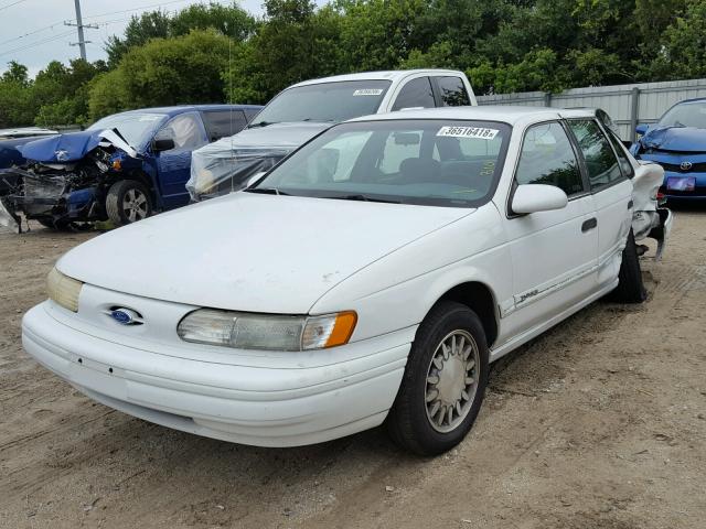 1FACP52U7PA295632 - 1993 FORD TAURUS GL WHITE photo 2