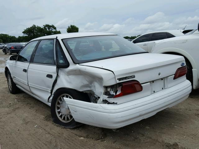 1FACP52U7PA295632 - 1993 FORD TAURUS GL WHITE photo 3