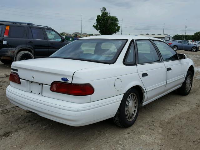 1FACP52U7PA295632 - 1993 FORD TAURUS GL WHITE photo 4