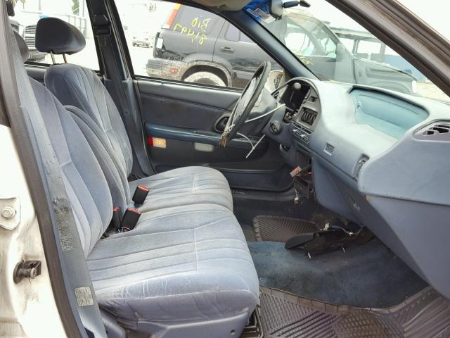 1FACP52U7PA295632 - 1993 FORD TAURUS GL WHITE photo 5