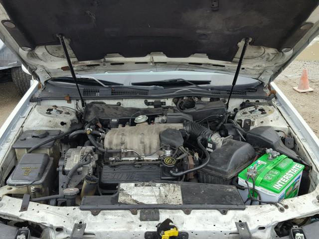 1FACP52U7PA295632 - 1993 FORD TAURUS GL WHITE photo 7