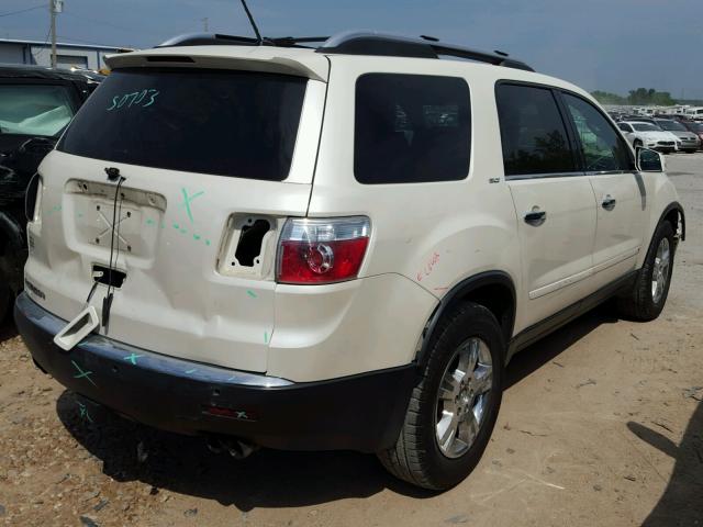 1GKER33D09J146258 - 2009 GMC ACADIA SLT თეთრი ფოტო 4