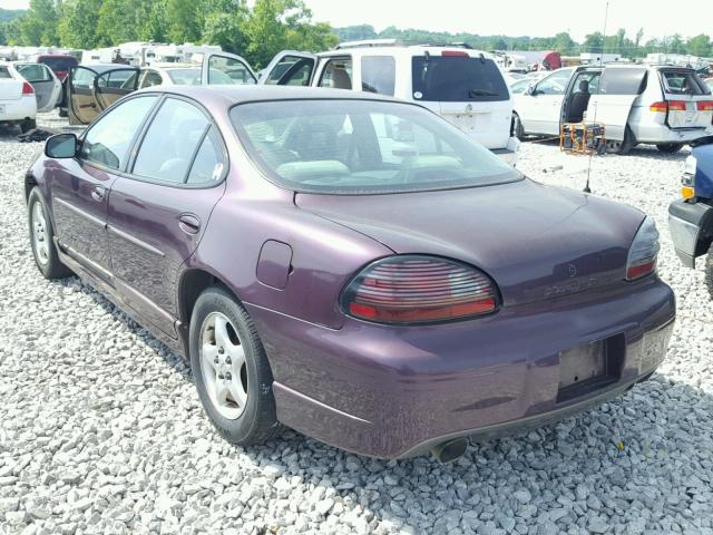 1G2WP52K0VF273790 - 1997 PONTIAC GRAND PRIX PURPLE photo 3