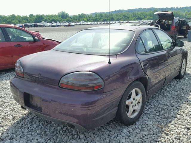 1G2WP52K0VF273790 - 1997 PONTIAC GRAND PRIX PURPLE photo 4