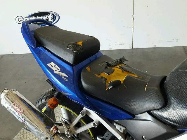 JS1VP53A542103180 - 2004 SUZUKI SV650 BLUE photo 6