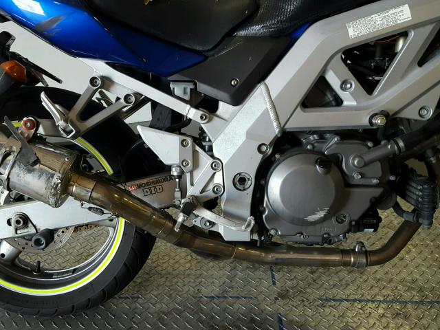 JS1VP53A542103180 - 2004 SUZUKI SV650 BLUE photo 9