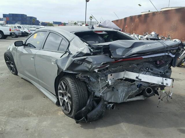 2C3CDXCT3JH277145 - 2018 DODGE CHARGER R/ GRAY photo 3