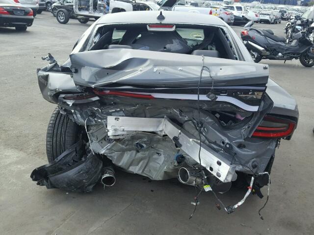 2C3CDXCT3JH277145 - 2018 DODGE CHARGER R/ GRAY photo 9