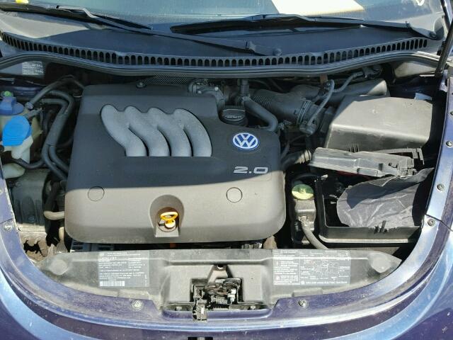 3VWCC21C3XM449959 - 1999 VOLKSWAGEN NEW BEETLE 蓝色 照片 7