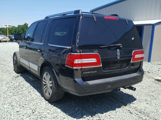 5LMFU28598LJ04130 - 2008 LINCOLN NAVIGATOR BLACK photo 3