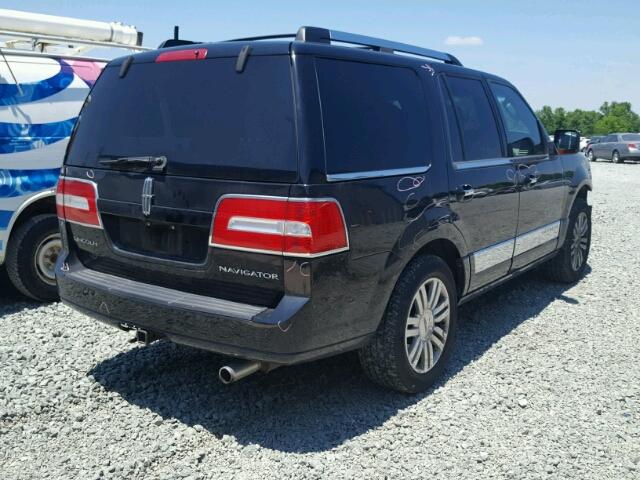 5LMFU28598LJ04130 - 2008 LINCOLN NAVIGATOR BLACK photo 4