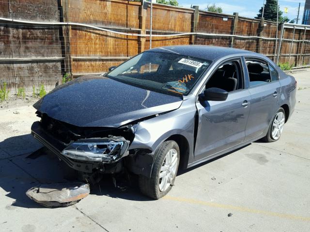 3VW2K7AJ3FM242402 - 2015 VOLKSWAGEN JETTA BASE 石墨色 照片 2