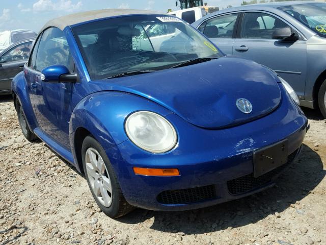 3VWRF31Y87M406625 - 2007 VOLKSWAGEN NEW BEETLE ლურჯი ფოტო 1