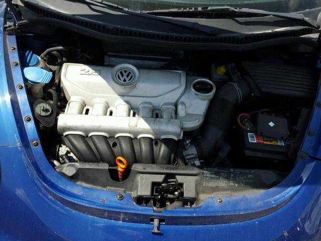 3VWRF31Y87M406625 - 2007 VOLKSWAGEN NEW BEETLE ლურჯი ფოტო 7