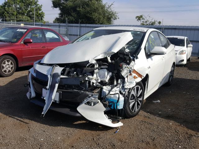 JTDKARFPXH3062272 - 2017 TOYOTA PRIUS PRIM თეთრი ფოტო 2