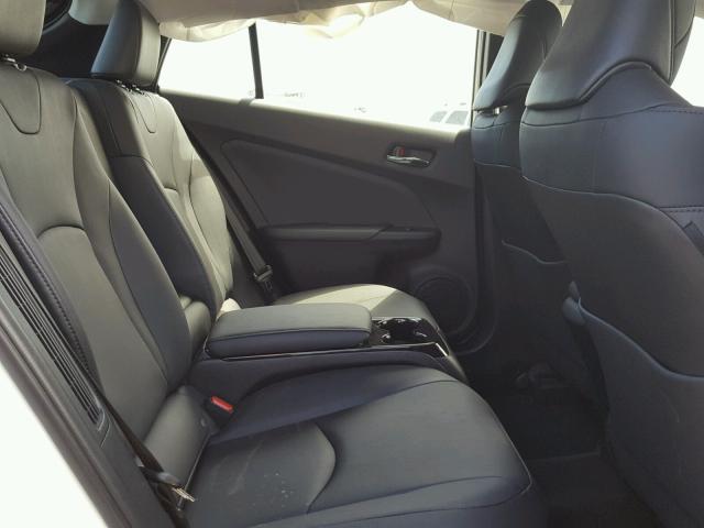 JTDKARFPXH3062272 - 2017 TOYOTA PRIUS PRIM თეთრი ფოტო 6