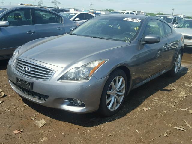 JN1CV6EL0CM470033 - 2012 INFINITI G37 GRAY photo 2