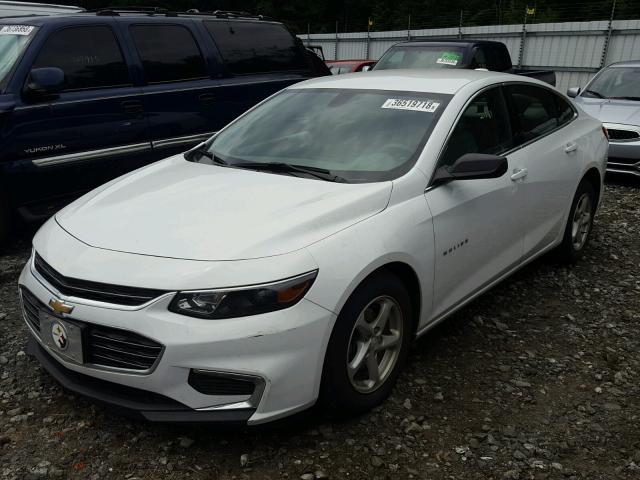 1G1ZB5ST0HF111364 - 2017 CHEVROLET MALIBU LS თეთრი ფოტო 2