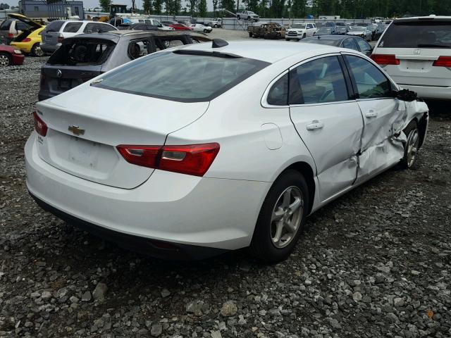 1G1ZB5ST0HF111364 - 2017 CHEVROLET MALIBU LS თეთრი ფოტო 4