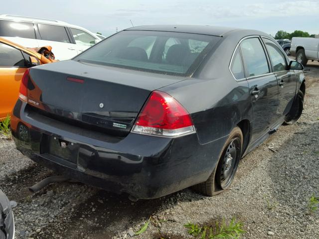 2G1WD5E37C1174437 - 2012 CHEVROLET IMPALA POL BLACK photo 4