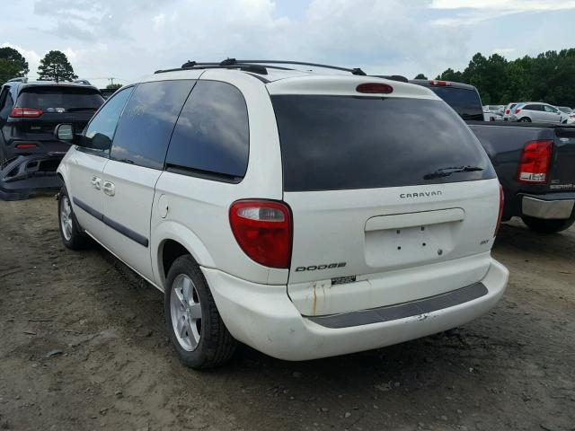 1D4GP45R95B330047 - 2005 DODGE CARAVAN SX WHITE photo 3