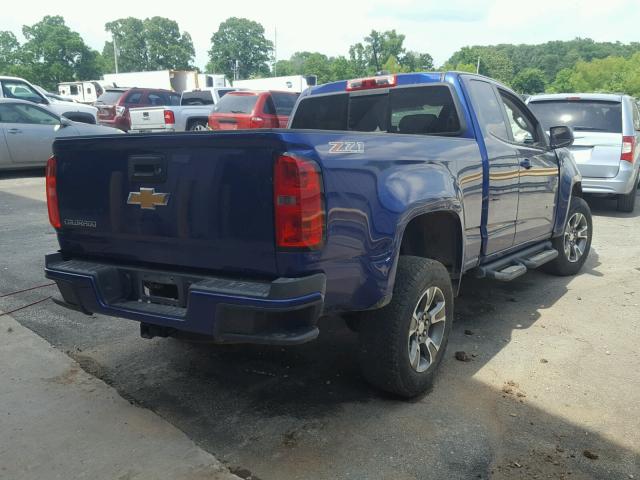 1GCHTDE37G1288320 - 2016 CHEVROLET COLORADO Z BLUE photo 4