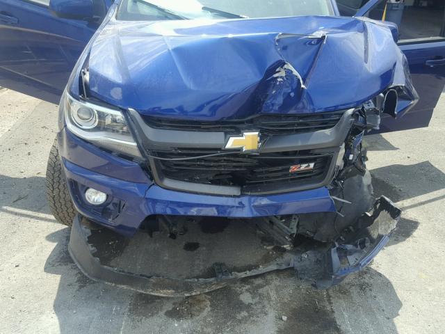 1GCHTDE37G1288320 - 2016 CHEVROLET COLORADO Z BLUE photo 7