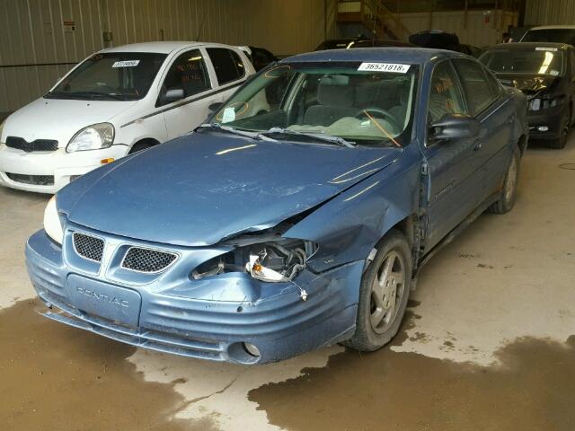 1G2NE52EXXC579699 - 1999 PONTIAC GRAND AM S Mavi foto 2