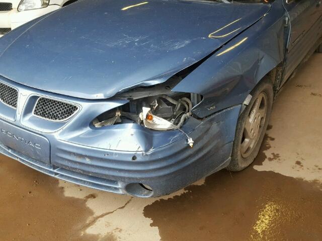 1G2NE52EXXC579699 - 1999 PONTIAC GRAND AM S Mavi foto 9