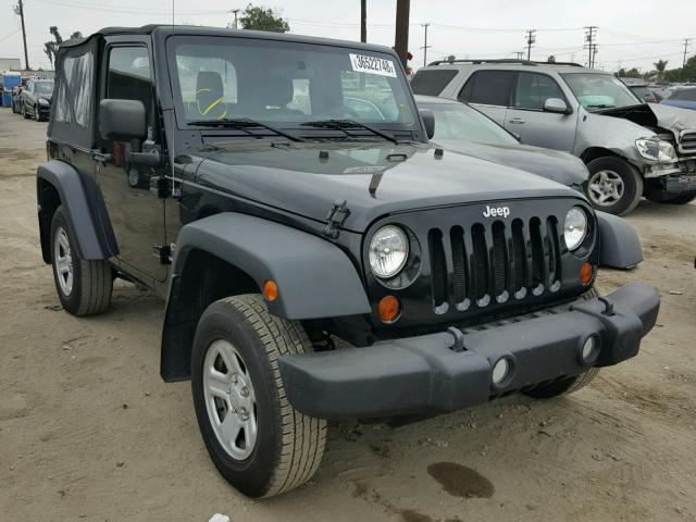 1J4AA2D19BL609003 - 2011 JEEP WRANGLER S BLACK photo 1