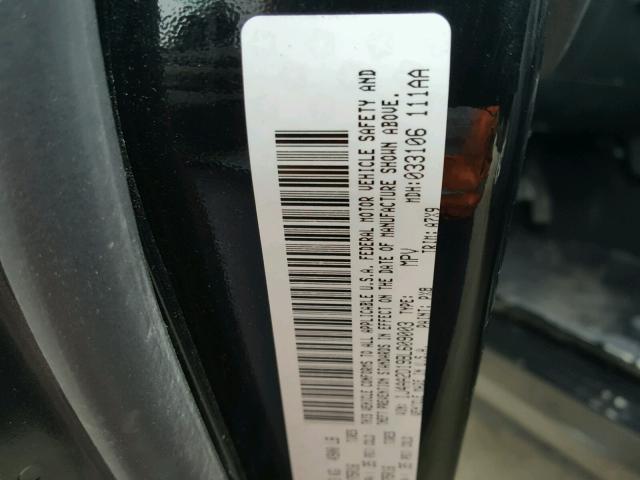 1J4AA2D19BL609003 - 2011 JEEP WRANGLER S BLACK photo 10