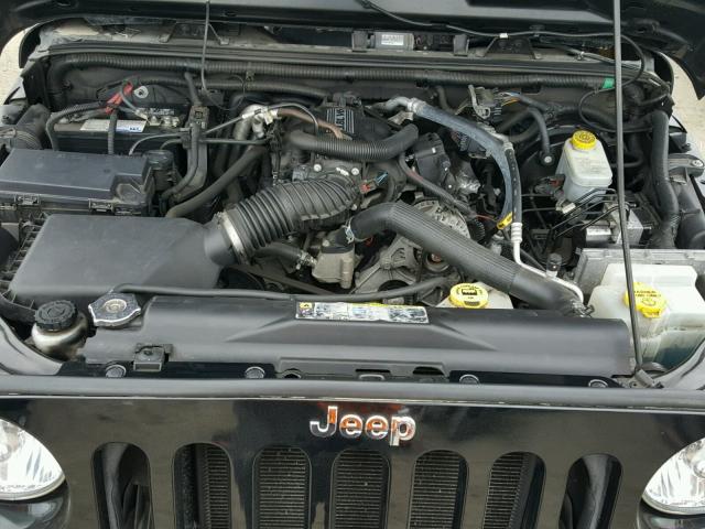 1J4AA2D19BL609003 - 2011 JEEP WRANGLER S BLACK photo 7