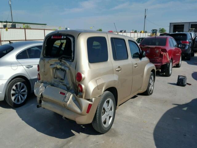 3GNDA13D38S638435 - 2008 CHEVROLET HHR LS 金色 照片 4