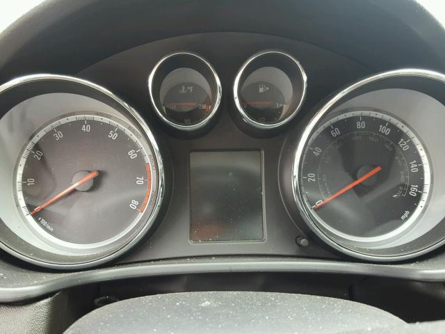 2G4GR5EK6C9127787 - 2012 BUICK REGAL BLACK photo 8