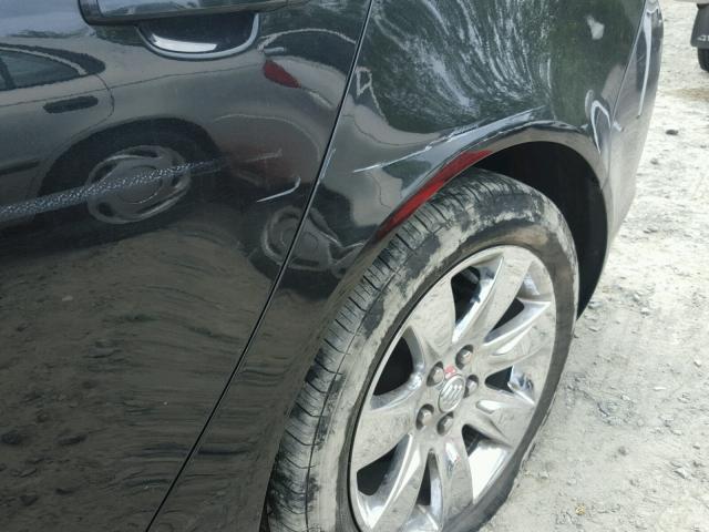 2G4GR5EK6C9127787 - 2012 BUICK REGAL BLACK photo 9