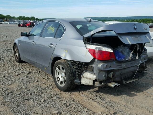 WBANA53514B172438 - 2004 BMW 525 I GRAY photo 3