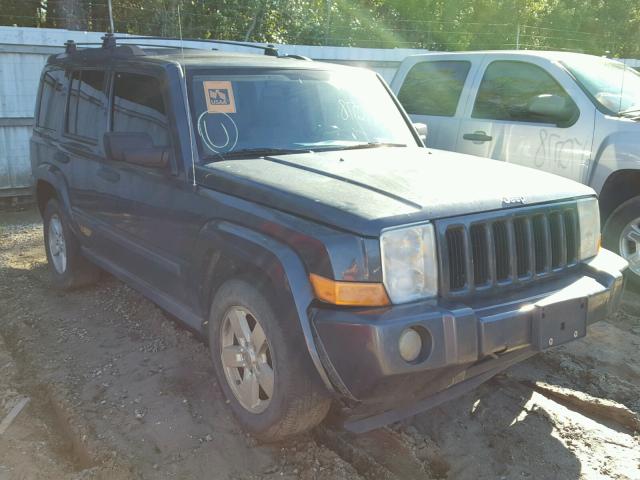 1J8HH48K66C346711 - 2006 JEEP COMMANDER BLUE photo 1