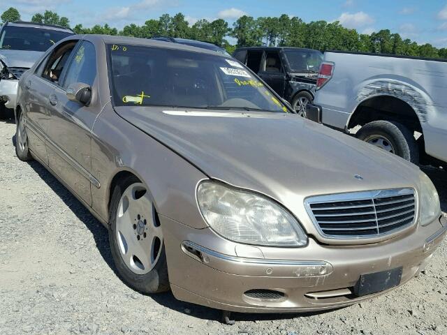 WDBNG78J22A260953 - 2002 MERCEDES-BENZ S 600 GOLD photo 1