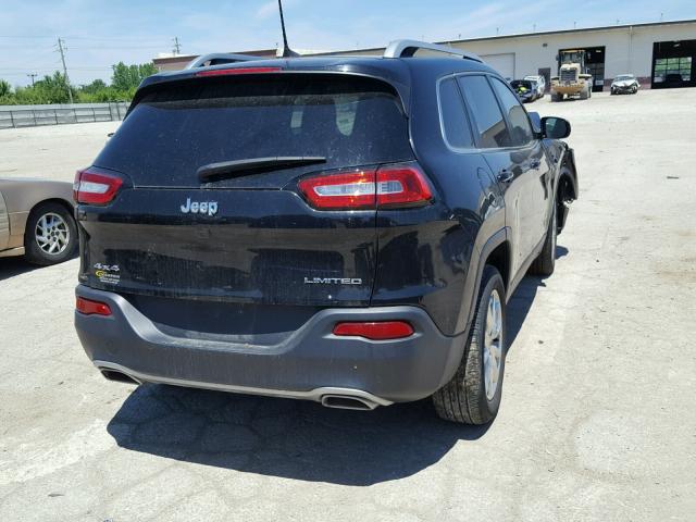 1C4PJMDS2GW115916 - 2016 JEEP CHEROKEE L BLACK photo 4