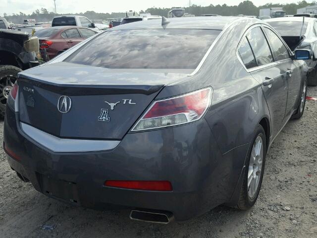 19UUA8F26AA001253 - 2010 ACURA TL GRAY photo 4