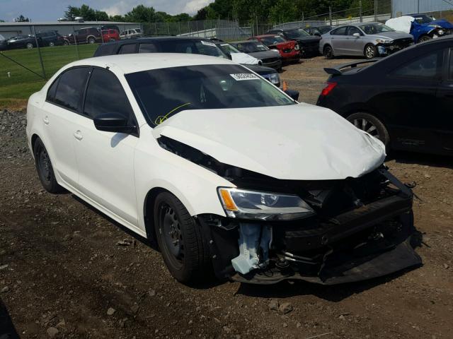 3VW1K7AJ8CM384039 - 2012 VOLKSWAGEN JETTA BASE 白色 照片 1