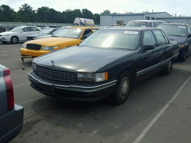 1G6KD52B6RU290441 - 1994 CADILLAC DEVILLE GREEN photo 2