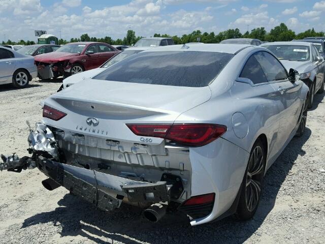 JN1EV7EK8HM361820 - 2017 INFINITI Q60 PREMIU SILVER photo 4